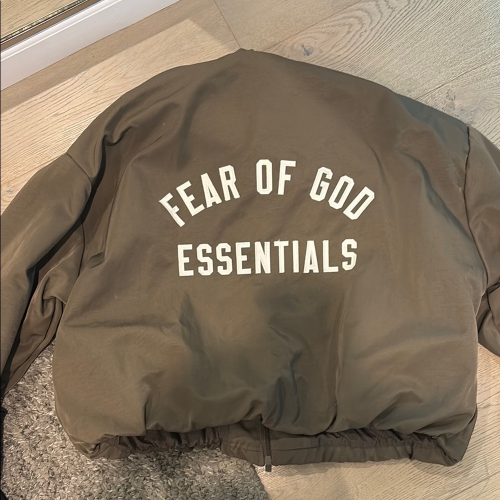 Fear of God - Essentials - Men's Brown Jacket (Medium)